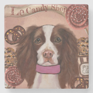 English Springer Spaniel Stone Coaster