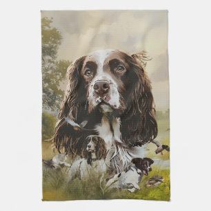 English Springer Spaniel Tea Towel