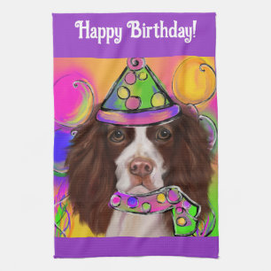 English Springer Spaniel Tea Towel