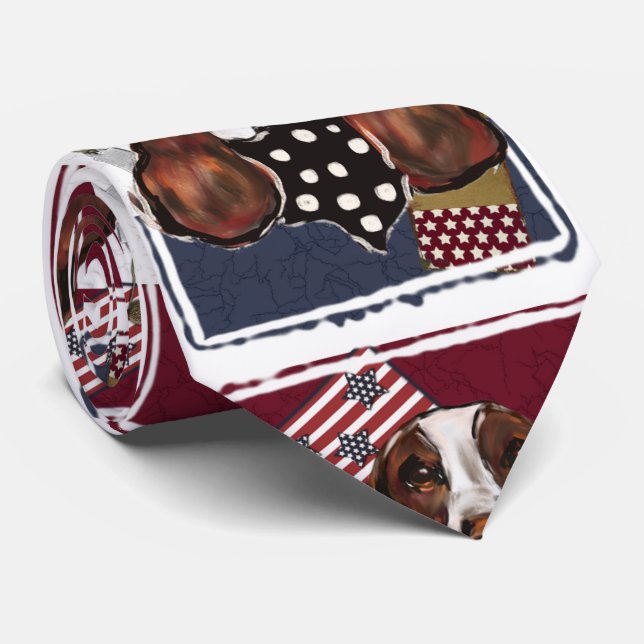 ENGLISH SPRINGER SPANIEL TIE (Rolled)