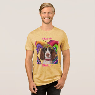 ENGLISH SPRINGER SPANIEL  Tri-Blend SHIRT
