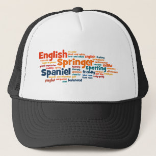 English Springer Spaniel Trucker Hat