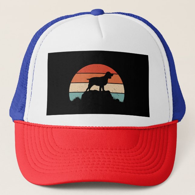 English springer spaniel trucker hat (Front)