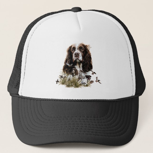 English Springer Spaniel Trucker Hat (Front)