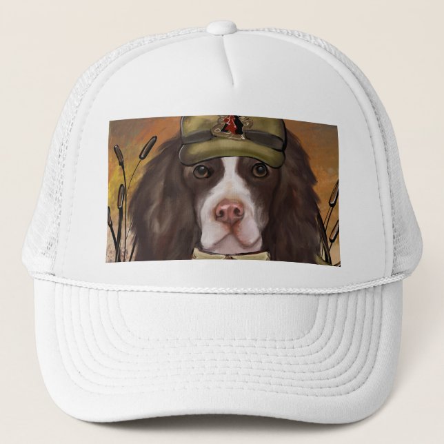 English Springer Spaniel  Trucker Hat (Front)