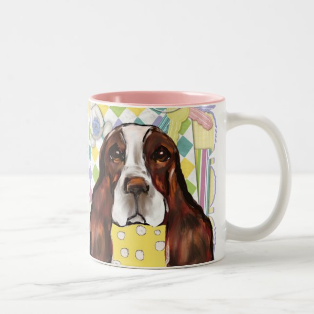 ENGLISH SPRINGER SPANIEL Two-Tone COFFEE MUG (Right)
