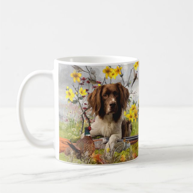 English Springer Spaniels ,Art Coffee Mug (Left)