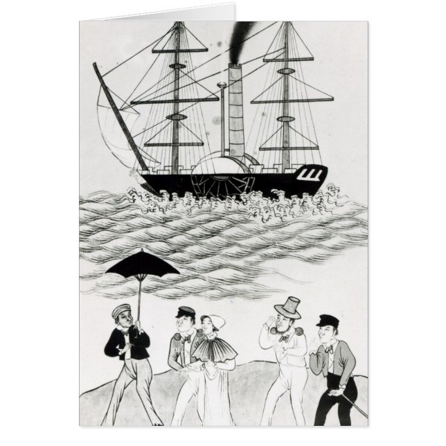 English Steamship at Canton, 1840 (Front)