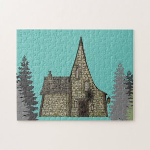 ENGLISH STONE COTTAGE ART jigsaw Puzzle