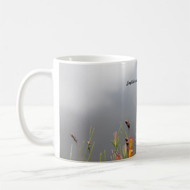 English Sundew Coffee Mug (Left)