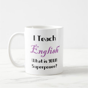 english teach coffee mug