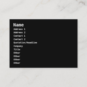 English Teacher ☆ ครูสอนภาษาอังกฤษ ☆ Thai Language Business Card