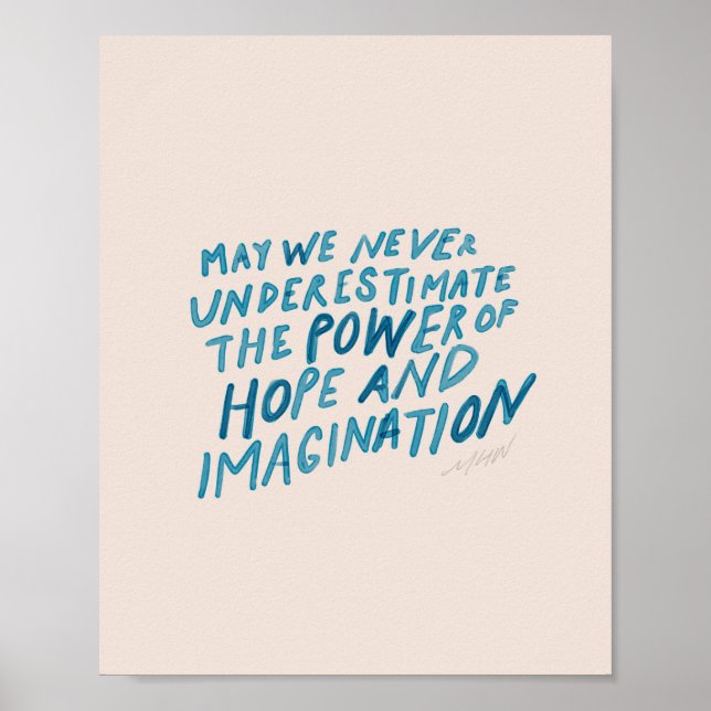 English Teacher Classroom Gift Creative Writing Poster (Front)