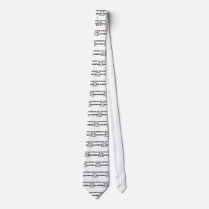 English Teacher Deadly Ninja Tie