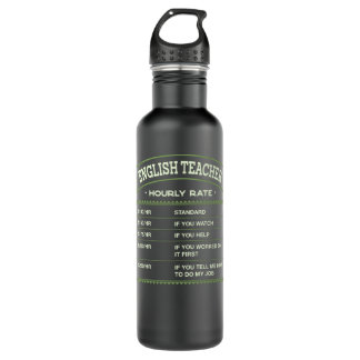 English Teacher Hourly Rate Language Instructor La 710 Ml Water Bottle