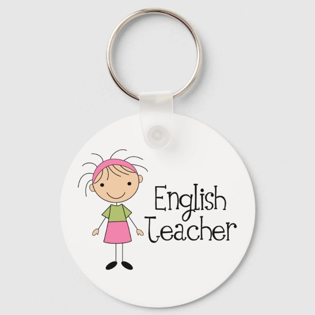English Teacher Key Ring (Front)