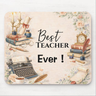 English Teacher Thank You Gift End of School Year Mouse Mat