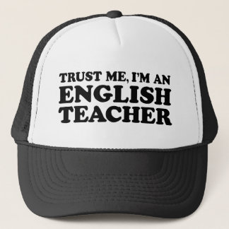 English Teacher Trucker Hat