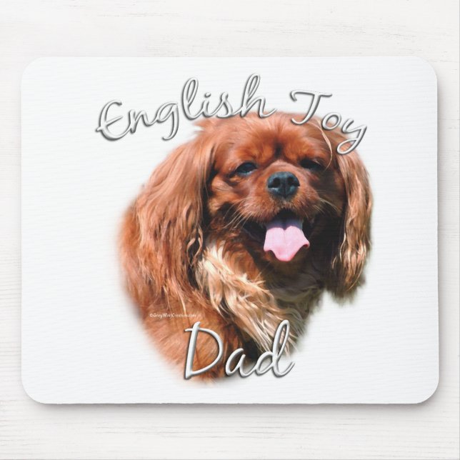 English Toy Spaniel Dad 2 Mouse Mat (Front)