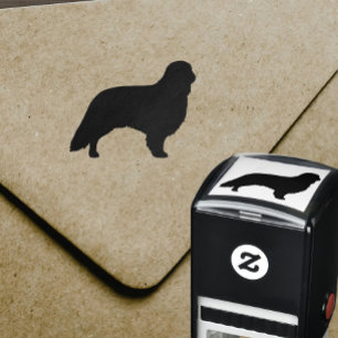 English Toy Spaniel Dog Breed Silhouette Self-inking Stamp