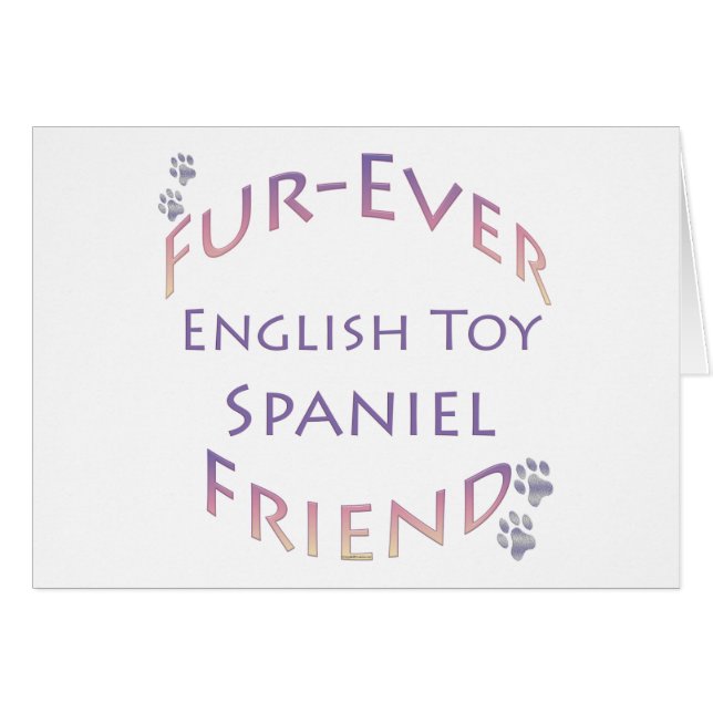 English Toy Spaniel Furever (Front Horizontal)