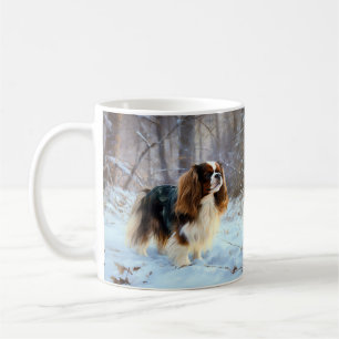 English Toy Spaniel Let It Snow Christmas  Coffee Mug