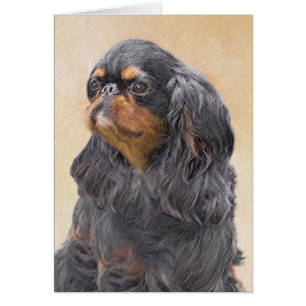 English Toy Spaniel Painting Original Animal Art