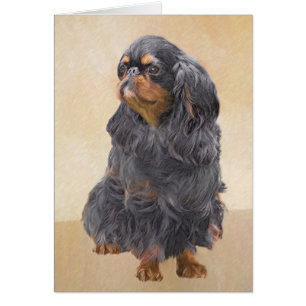 English Toy Spaniel Painting Original Animal Art