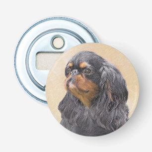 English Toy Spaniel Painting Original Animal Art Bottle Opener
