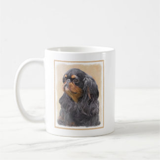 English Toy Spaniel Painting Original Animal Art Coffee Mug