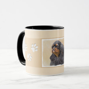 English Toy Spaniel Painting Original Animal Art Mug