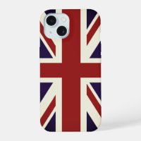 English Union Jack flag iPhone 15 case
