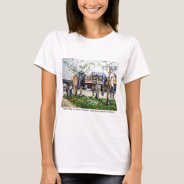English Village by Renee Theobald T-Shirt (Front)