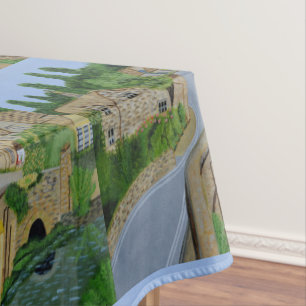 English Village Cotswolds tablecloth