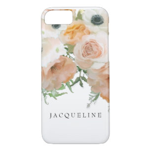 English Vintage Rose Bouquet Pretty Floral Artwork iPhone 8/7 Case