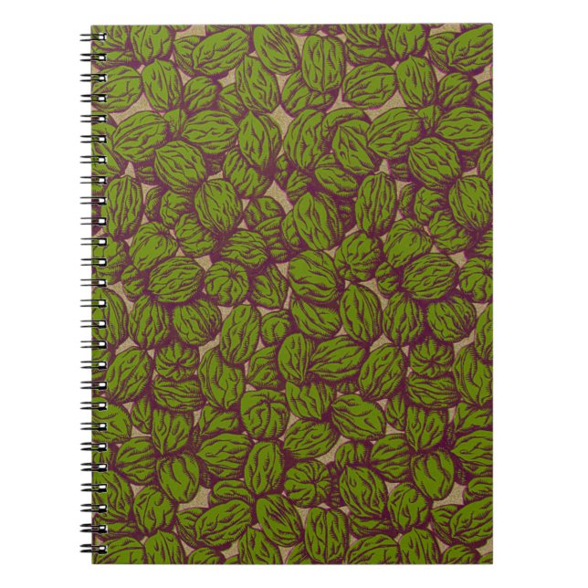 English Walnut Notebook (Front)