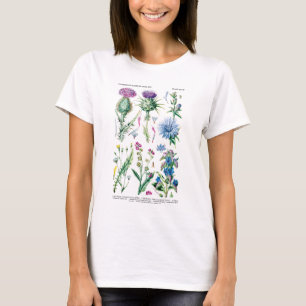 English Wildflowers #11 customisable Gift for her T-Shirt