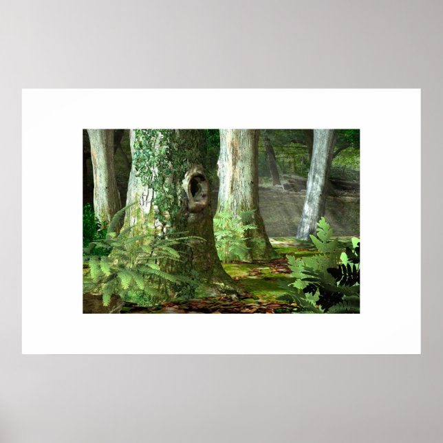 English Woodlands Poster (Front)