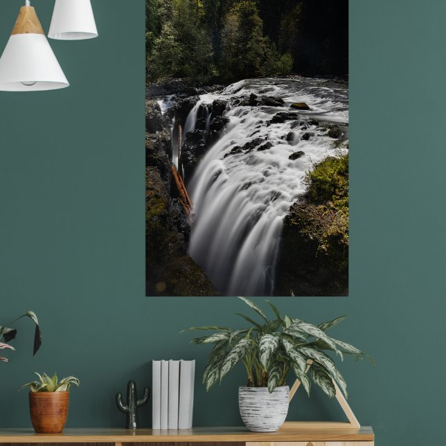 Englishman Falls British Columbia Poster (Living Room 1)
