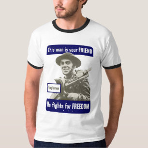 Englishman -- This Man Is Your Friend T-Shirt