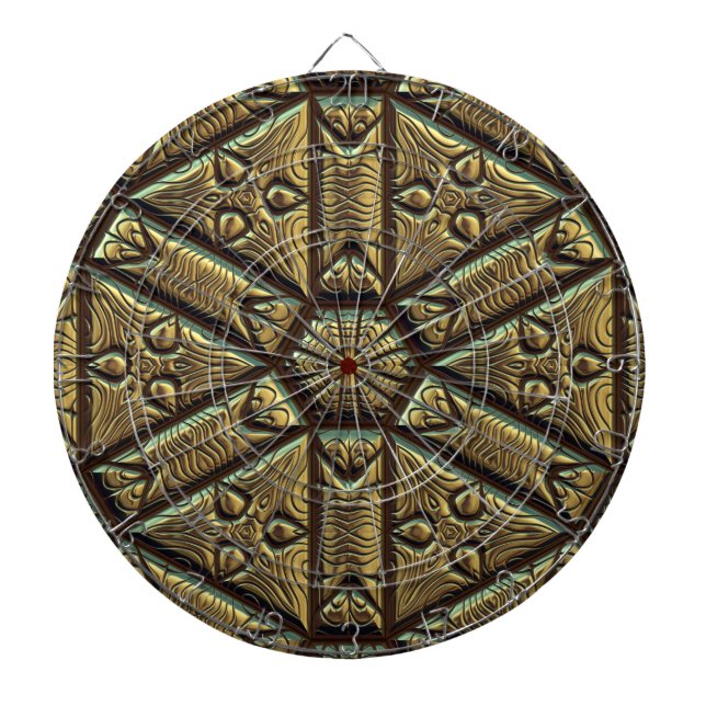Engraved 2 Dart Board (Front)