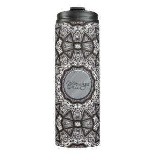 Engraved 3 Options Thermal Tumbler