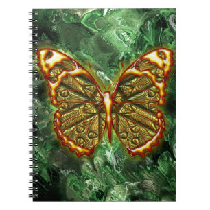 Engraved Butterfly 1 Notebook