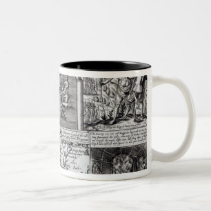 Engraved by Robert Vaughan Two-Tone Coffee Mug