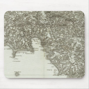 Engraved map of France 2 Mouse Mat