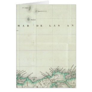 Engraved Map of Panama