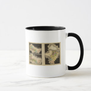 engraved maps of the world mug