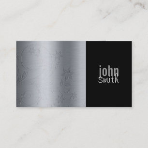 Engraved Metal Business Card