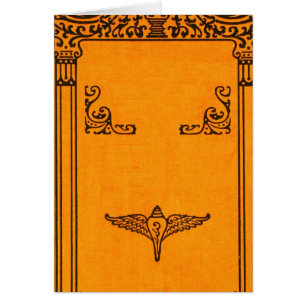 Engraved Old Book Cover Background