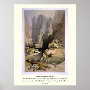 Engraved on stone by Louis Haghe Poster